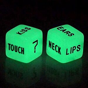 Glow-in-the-Dark Dice Set for Adults
(125)